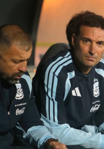 Lionel Scaloni en la Selección Argentina