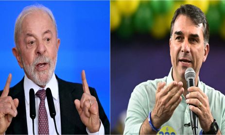 Lula Da Silva y Flavio Bolsonaro