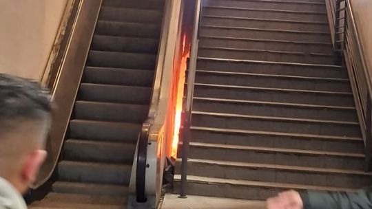Fuego en Constitución: un principio de incendio en la cabecera del Tren Roca genera demoras