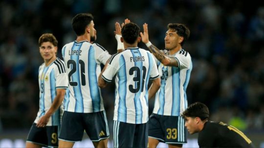 AFA celebró la goleada de la Selección Argentina con otro guiño a la renovación de Lionel Scaloni