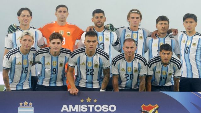 Selección Argentina vs Bolivia en Fecha FIFA