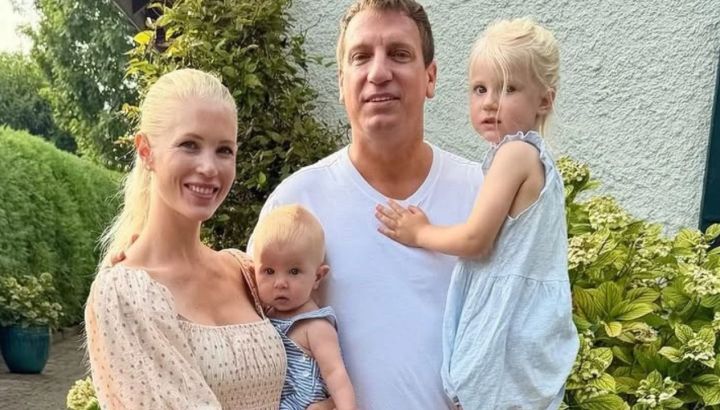 Daniela Christiansson celebró los nueve meses de Lando, su hijo menor con Maxi López