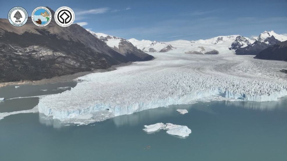 El Glaciar Perito Moreno perdió casi un kilómetro de frente en apenas 100 días