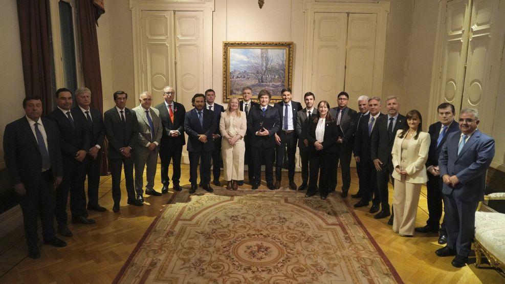 Gobernadores Milei