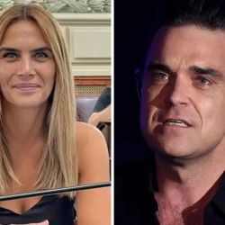 Amalia Granata y Robbie Williams | Foto:CEDOC