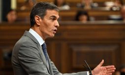 Pedro Sánchez durante una sesión del Parlamento para votar un decreto gubernamental sobre vivienda