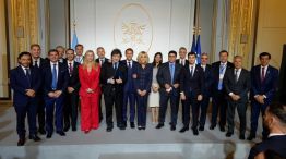 Milei con gobernadores.