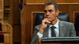 Pedro Sánchez durante una sesión del Parlamento para votar un decreto gubernamental sobre vivienda