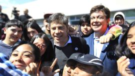 Inauguración histórica: Espinoza y Kicillof abrieron dos escuelas en La Matanza