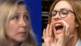 Myriam Bregman y Lilia Lemoine