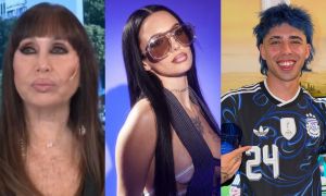 Moria Casán, La Joaqui y Luck Ra