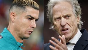 Cristiano Ronaldo y Jorge Jesús