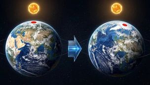 La Tierra “resbaló” sobre su eje al menos cuatro veces y cambió el clima del planeta