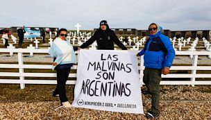 MALVINAS malestar de los isleños tras la exhibición de una bandera Argentina 02102026