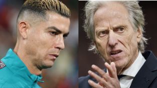 Cristiano Ronaldo y Jorge Jesús