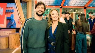 Diego Leuco y Carina Zampini en La Peña de Morfi