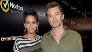 Halle Berry y su ex Olivier Martinez