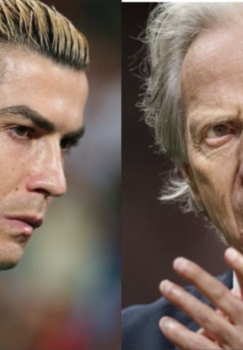 Cristiano Ronaldo y Jorge Jesús