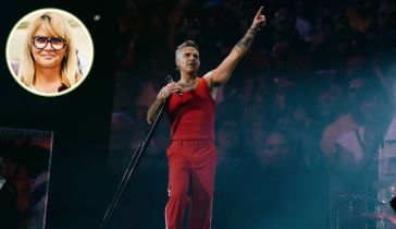 Robbie Williams y Amalia Granata