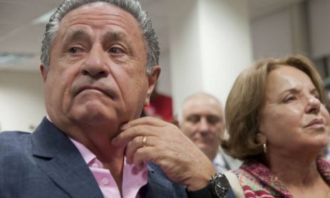 Eduardo Duhalde y su esposa Chiche Duhalde