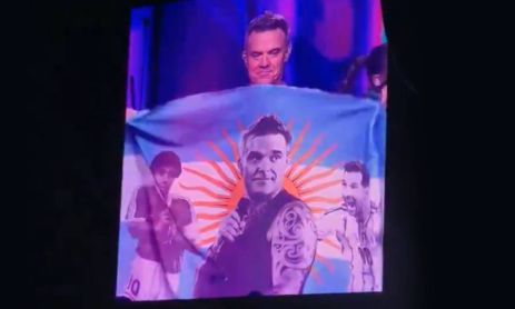 Robbie Williams en el Movistar Arena