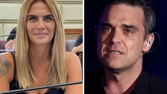 Cenizas quedan: Amalia Granata y Robbie Williams vuelven a coincidir 22 años después
