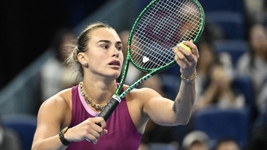 Aryna Sabalenka inició su camino de regreso al N°1 del ranking con triunfo en el WTA de Pekín