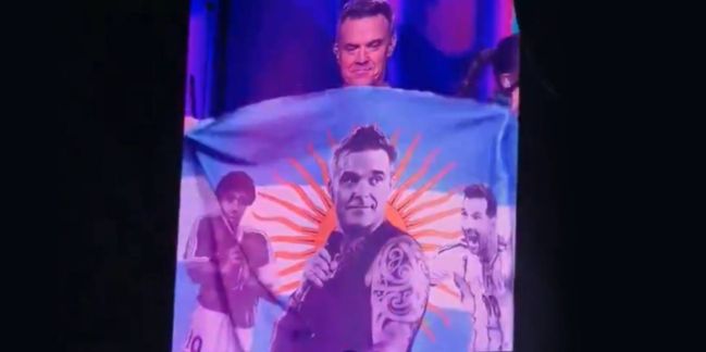 Robbie Williams en el Movistar Arena