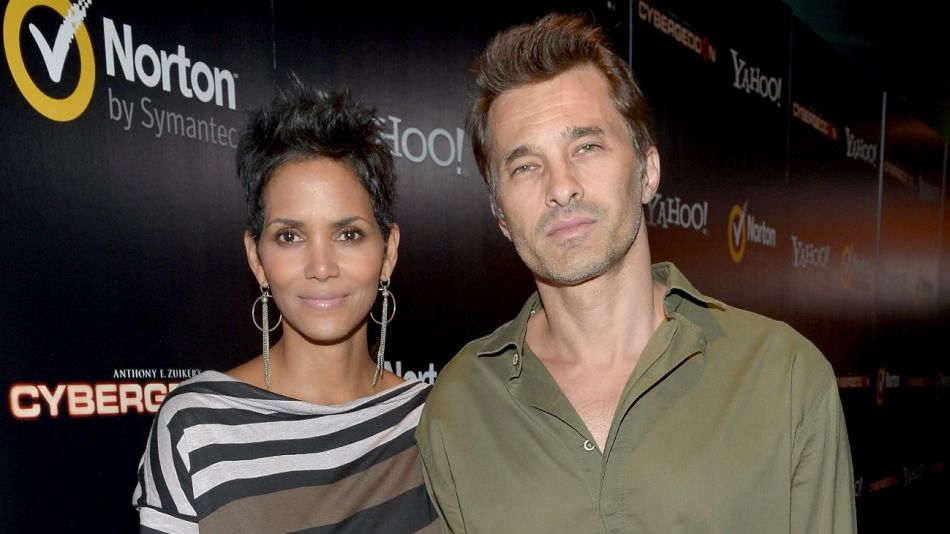 Halle Berry y su ex Olivier Martinez