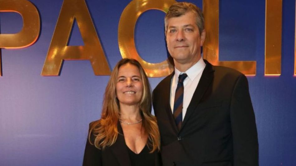 Mario Pergolini y su esposa, Dolores Galán