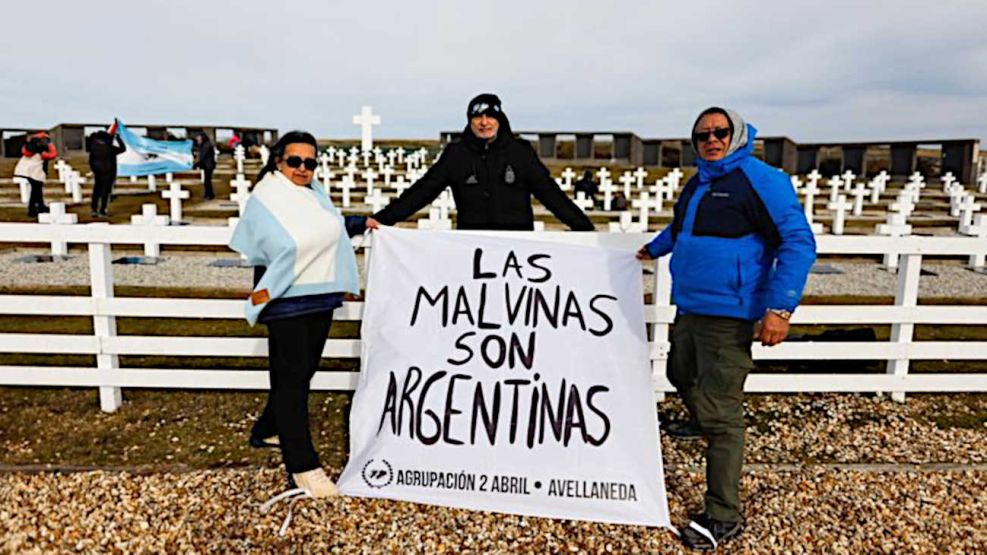 MALVINAS malestar de los isleños tras la exhibición de una bandera Argentina 02102026