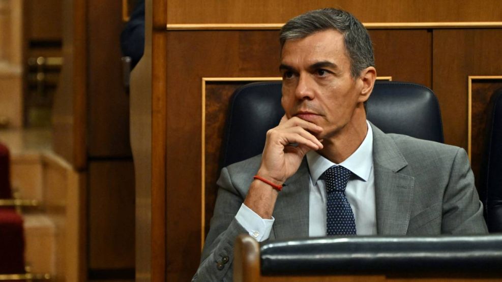 Pedro Sánchez durante una sesión del Parlamento para votar un decreto gubernamental sobre vivienda