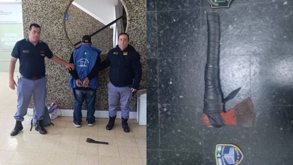 Un hombre ingresó armado a Casa de Gobierno