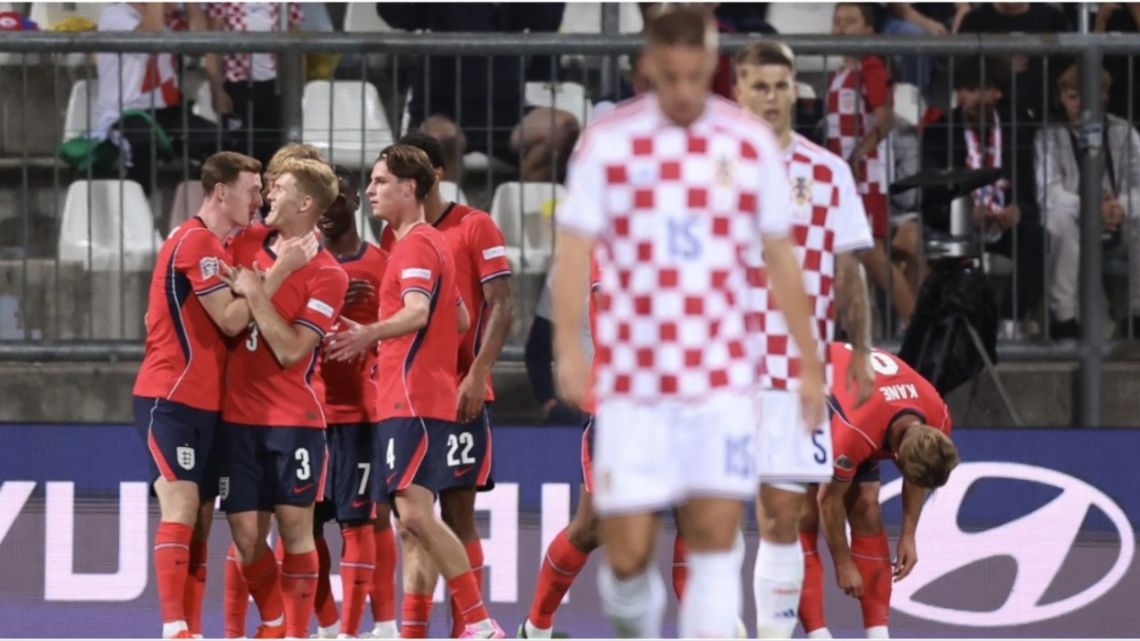 Croácia x Inglaterra: vitória histórica dos ingleses por 7 a 0 na Liga Europeia das Nações