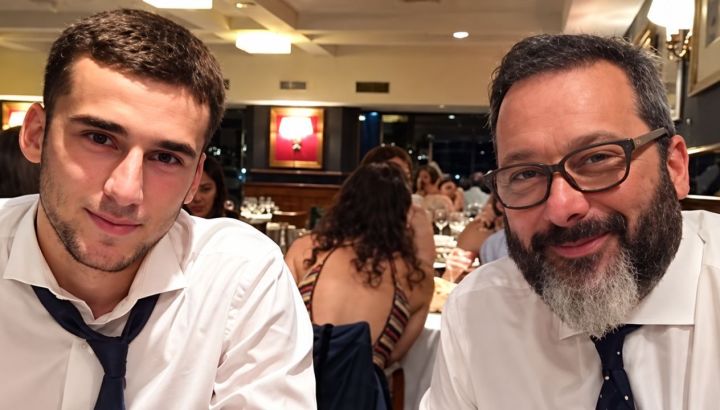 La nueva vida de Pedro, el hijo de Gerardo Rozín, a los 26 años: es físico, trabaja en CONICET y tiene el mismo amor que su papá