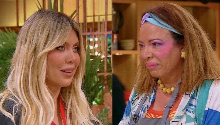 La emotiva conversación entre Wanda Nara y Lizy Tagliani en MasterChef Celebrity: "Nunca soñé con una familia, me imaginaba sola"