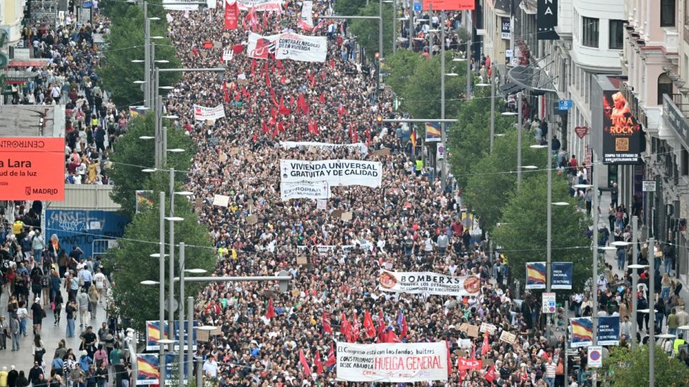 Protestas por la vivienda - Madrid, España