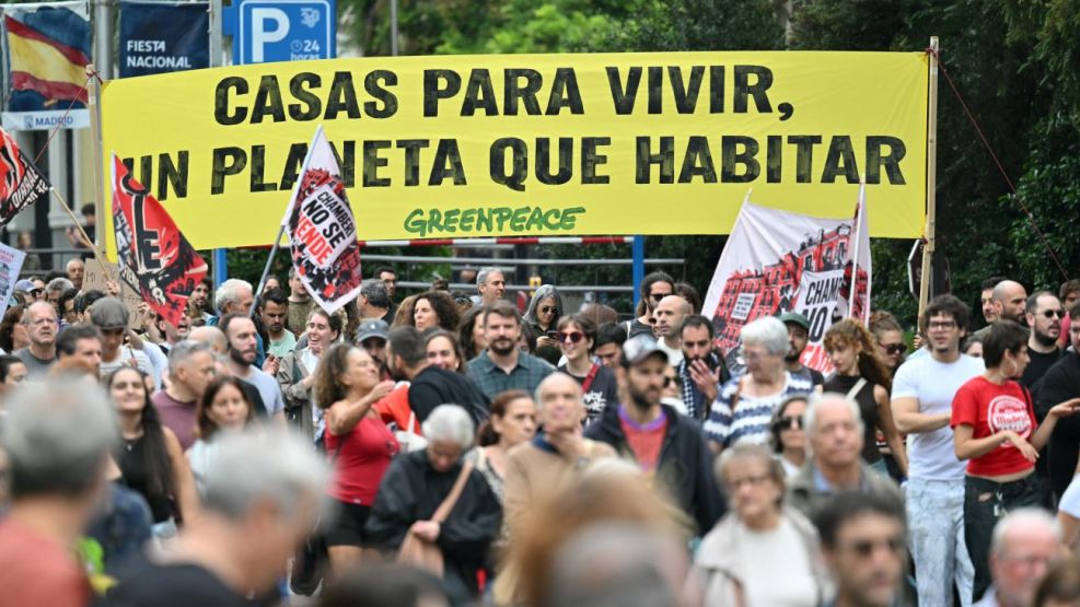 Protestas por la vivienda - Madrid, España
