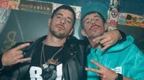 Esteban Lamothe junto a su hermano Manolo