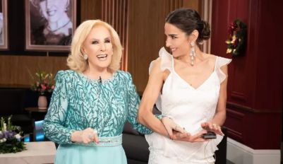 Mirtha Legrand y Juana Viale