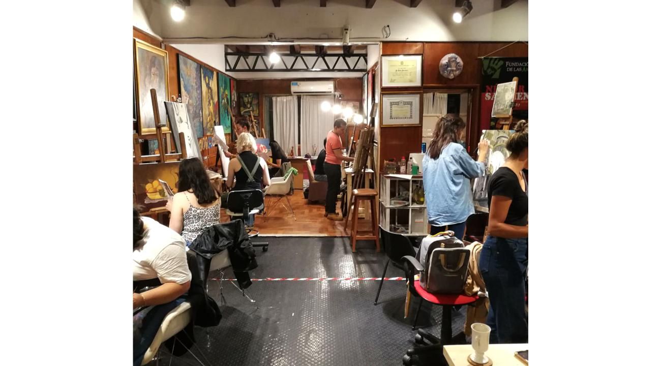 NÉSTOR SARMIENTO. De Buenos Aires al mundo: una vida dedicada a la pintura y a formar nuevos artistas