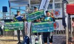 La estrella no faltó a la cita: la brótola apareció en la Fiesta de Villa Gesell