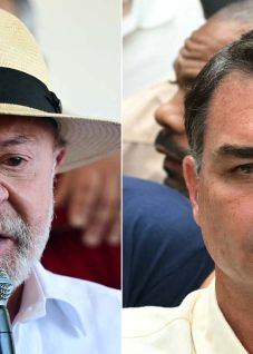 Lula Da Silva y Flavio Bolsonaro
