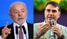Lula Da Silva y Flavio Bolsonaro
