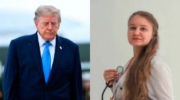 Donald Trump y Daria Shipilova