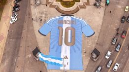 Homenaje a Messi en Rosario 