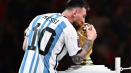Lionel Messi con la Selección Argentina en Miami