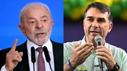 Lula Da Silva y Flavio Bolsonaro