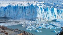 Es el mayor retroceso documentado del frente del glaciar.