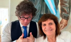 Milei y Bullrich, juntos nuevamente en Casa Rosada